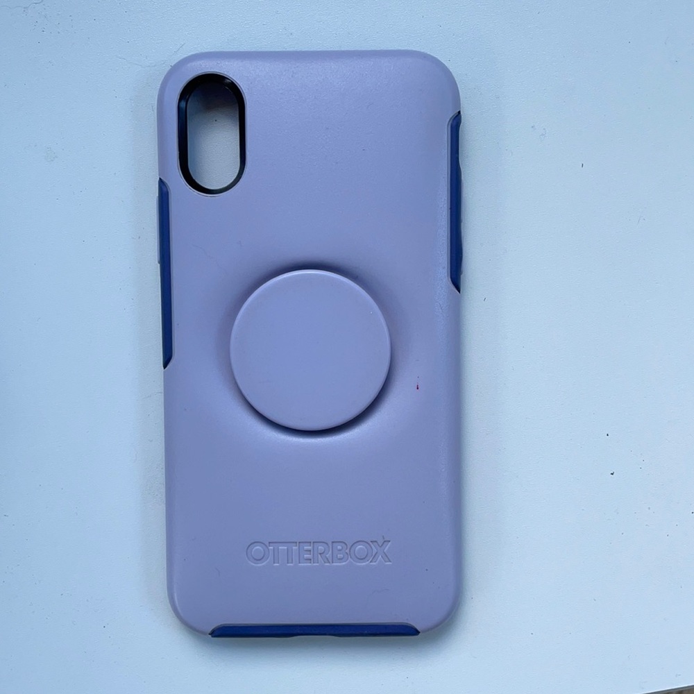 Otterbox symmetry iPhone X/XS popsocket case